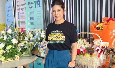 ขวัญ นัฏฐนันท์ !! ผู้ประกาศข่าวสาวสวย ช่องไทยรัฐทีวี  โดนเด็กแว้นยกล้อขี่มอเตอร์ไซค์ พุ่งเสยท้าย