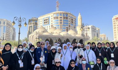 คณะผู้แสวงบุญตามกิจกรรมส่งเสริมคนดีมีคุณธรรมฯ ของ ศอ.บต. เดินทางถึงเมืองมาดีนะห์ โดยสวัสดิภาพ