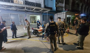 อุกอาจ!คนร้ายขับจยย.สะกดรอยกระหน่ำยิงหนุ่มวัย 34 ดับหน้าหอซอยนวลจันทร์ 22