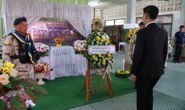 ผู้ว่าฯ-รองผู้ว่าฯนราธิวาส ร่วมไว้อาลัย 3 ผู้เสียชีวิตจากเหตุรุนแรงในพื้นที่ตากใบ