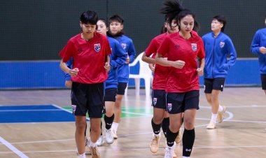 "ฟุตซอลหญิง"ลงซ้อมที่จีน "ดาริกา" เร่งทีมปรับตัวอากาศเย็น ก่อนลงดวลแข้ง