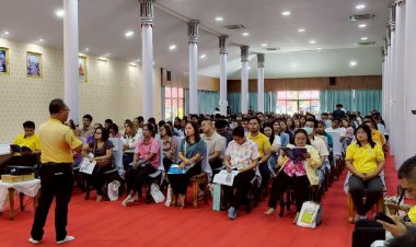 เทศบาลเมืองนครนายก อบรม กปน.และ จนท.รักษาความปลอดภัย พร้อมเลือกตั้ง