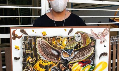 เด็กปทุมฯคว้ารางวัลงานประกวดวาดภาพ เทศกาลนกฮูกนานาชาติ 2025