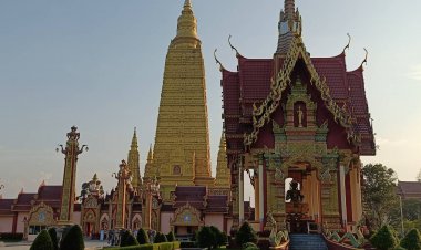 “วัดมหาธาตุวชิรมงคล” งามพุทธศิลป์ ตระกาลตา บนดินแดนพุทธศานาที่กระบี่