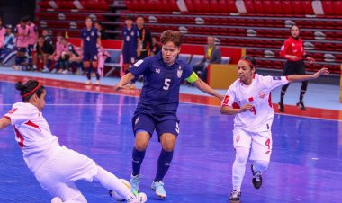 ฟุตซอลหญิงไทยเปิดหัวแรง อัด "บาร์เรน" 4-0 ศึกชิงแชมป์เอเชีย