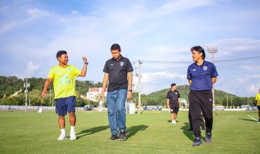 "ส.ฟุตบอลฯ" ขนทีมงาน ชมอคาเดมี "แคมป์บุรีรัมย์" เขากระโดง