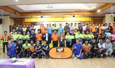 อบจ.ศรีสะเกษ อบรมขับขี่รถฉุกเฉินปลอดภัย เพิ่มมาตรการความปลอดภัยบนท้องถนน