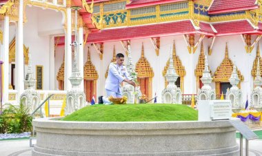 ศรีสะเกษประกอบพิธีปลูกต้นพระศรีมหาโพธิทศมราชบพิตร เนื่องในวันวิสาขบูชา