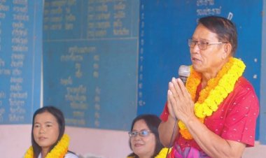 "ตี โพธิสาร" อดีตนายก 5 สมัยครองใจประชาชนได้รับเลือกอีก 1 สมัยด้วยคะแนนเสียงท่วมท้น