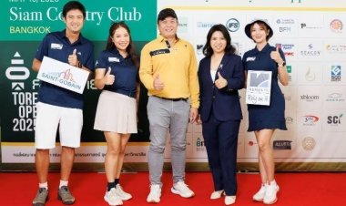 ทีม RENOLIT x SAINT-GOBAIN โชว์ฟอร์มเฉียบ คว้ารางวัลในศึกกอล์ฟการกุศล Toreador Open 2568