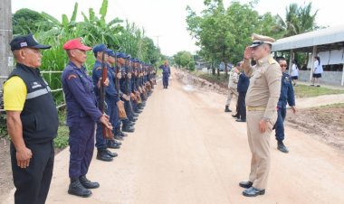 กอ.รมน.ศรีสะเกษ ตั้งหมู่บ้านอาสาพัฒนาและป้องกันตนเองป้องกันภัยความมั่นคงทุกรูปแบบ