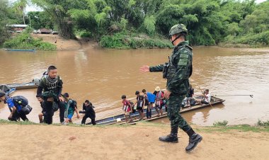 เมียนมาสู้รบเดือด!ผู้อพยพทะลักชายแดนไทยหนีภัยสงคราม-ทหารตรึงกำลังเข้ม