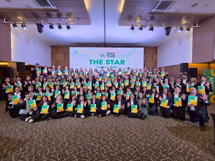 “พลังแห่งความสำเร็จ จุดประกายไอยรายุคใหม่” ในงานสัมมนา The STAR CLUB 1/ 2568