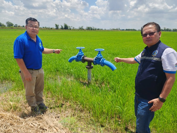 ชลประทานพิจิตรเร่งงงานก่อสร้างอาคารบังคับน้ำคลองหนองจอกงบ55.47ล้านให้เกษตรกรเปิดก๊อกน้ำทำนา2พันไร่