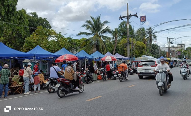 ผ่าแดดร้อน!!! ตะลุยตลาดนัดมือสอง “รูสะมิแล” ที่นี่ขายของถูก