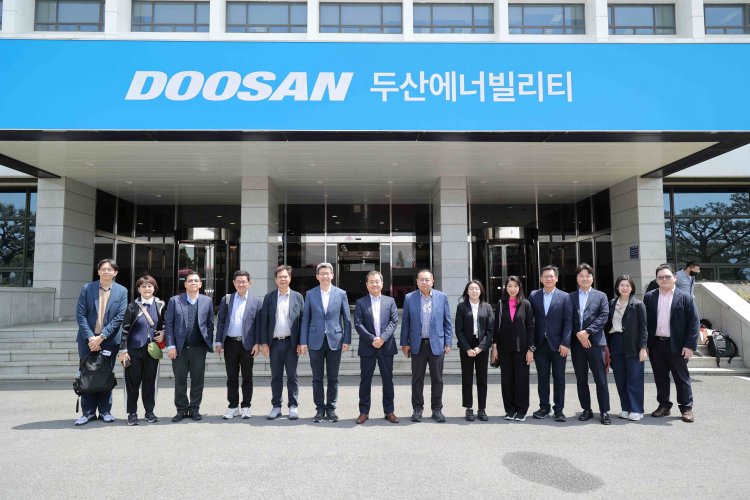 GPSC ศึกษาดูงาน DOOSAN ติดตามโครงการศึกษาโซลูชั่น พลังงานปลอดคาร์บอนฯเพื่อเพิ่มประสิทธิภาพโรงไฟฟ้า