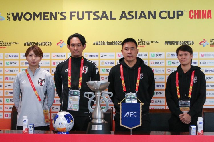 ลุ้นสร้างประวัติศาสตร์ "โค้ชโอ-เจนจิรา" แถลงไทยดวลญีปุ่น ชิงแชมป์เอเชีย
