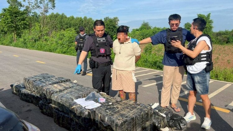 ตำรวจ191จับเจ้าบ่าวป้ายแดงขนยาบ้า 5 ล้านเม็ดเตรียมส่งกระจายเข้ากรุง