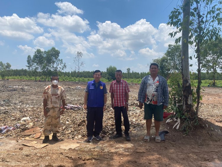 ชาวศรีมหาโพธิร้องรถบรรทุกนำขยะพิษทิ้งในพื้นที่ ผวจ.ปราจีนฯสั่งทุกภาคส่วนเร่งแก้ไขปัญหา