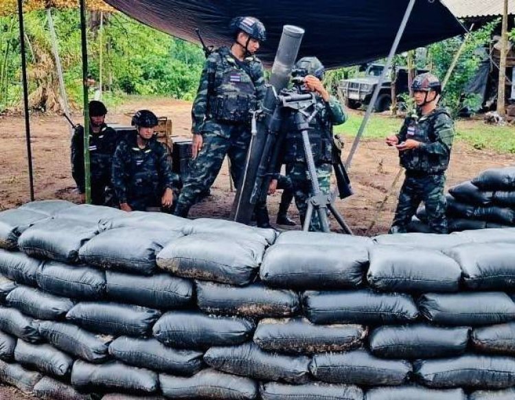 ทหารไทยตรึงกำลังชายแดนหลังฐานมอโพเก้ เมียนมา ถูกแตก