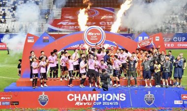 ปราสาทสายฟ้า ซัด 2 ตุงทดเวลา เชือด ราชันโคขาว ผงาดแชมป์รีโว่ คัพ สมัยที่ 8