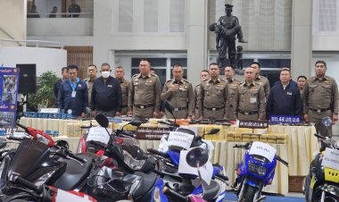 นครบาลระดมกวาดล้างจับผู้ต้องหา 129 ราย ปืน 47 กระบอก รถจยย. 49 คัน ยาบ้า 1.42 ล้านเม็ด