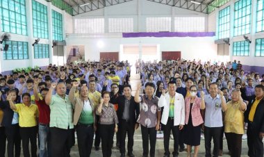 อบจ.ศรีสะเกษ พัฒนาประชาธิปไตยสำหรับเยาวชน เพื่อการพัฒนาท้องถิ่นอย่างยั่งยืน