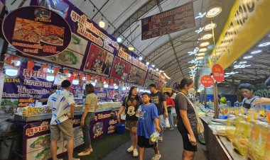 เดือดกลางานวันเกษตร!เคืองคู่แข่งเปิดร้านทะเลดองแย่งลูกค้า ยกพวกไล่ตีกันยับ