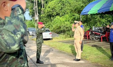 ห่วงใยปชช.!ผู้ว่าฯ ศรีสะเกษ ลงพื้นที่เยี่ยมเยือนชาวบ้านชายแดนเมืองขุนหาญ