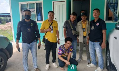 สนธิกำลังบุกรวบข้าราชการอบต.หนีงานเกี่ยวข้องยาเสพติด