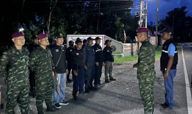 ผู้ว่าฯศรีสะเกษสั่งตั้งจุดตรวจชายแดนกัมพูชา ด้านต.ห้วยจันทร์ อ.ขุนหาญ​