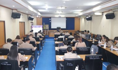 อบจ.อำนาจเจริญประชุมคณะทำงานเพื่อขับเคลื่อนนโยบายของนายกอบจ.