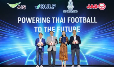 GULF-AIS-JAS ผนึกกำลังคว้าลิขสิทธิ์ถ่ายทอดสดไทยลีก นำเทคโนโลยียกระดับ พัฒนากีฬาไทย สู่ระดับโลก