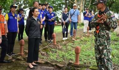 "ไตรศุลี" นำคณะจัดกิจกรรม "มหาดไทยรวมใจ ส่งกำลังใจให้พี่น้องชายแดน"