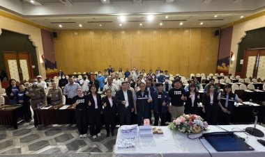 กปว.บรรยายความรู้เกี่ยวกับบทบาท หน้าที่ และภารกิจของกองทุนฯ ณ จังหวัดสุพรรณบุรี