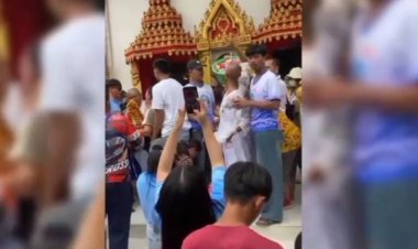 แม่นาคเศร้า!!โจรฉกซองทำบุญขณะส่งนาคเข้าโบสถ์เพื่ออุปสมบท