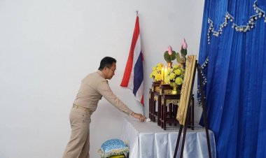 นายอำเภอขุนหาญประธานเปิดประชุมสภาเทศบาลตำบลโพธิ์กระสังข์