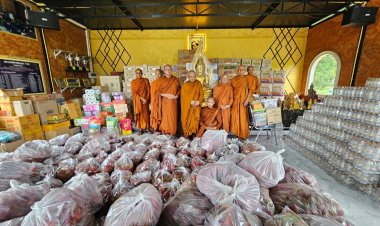 ศรีสะเกษ“สายธารน้ำใจ หลั่งไหลสู่ชายแดน ร่วมส่งแรงใจให้ทหารผู้กล้า”