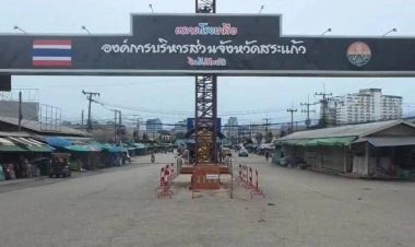 ตลาดโรงเกลือซบเซาหนัก พ่อค้าแม่ค้ากัมพูชาแห่กลับบ้าน