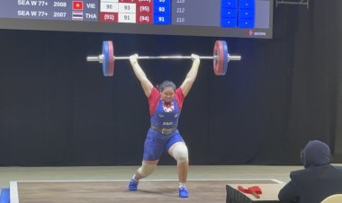 นักยกนน.ไทย "ณัฐธิดา-รุ่งสุริยา"คว้า 2 เงินส่งท้าย