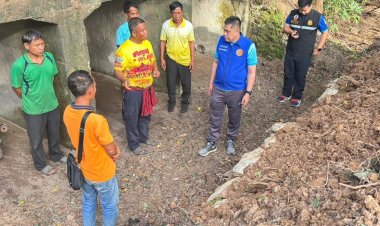 ผู้ว่าฯ ศรีสะเกษ ลงพื้นที่ตรวจเยี่ยม มอบเครื่องอุปโภคริโภคให้ปชช.กันทรลักษ์