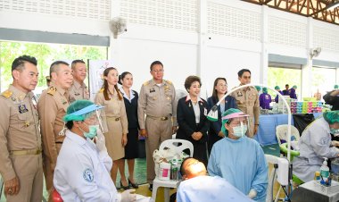 ชลบุรีสนองพระราชดำริ"กรมสมเด็จพระเทพฯ"สานต่อโครงการสุขภาพดีใต้ร่มพระบารมี