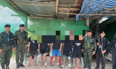 รวบ 5 หนุ่มเวียดนามหนีแก๊งคอลเซ็นเตอร์เมียวดีลักลอบเข้าไทย