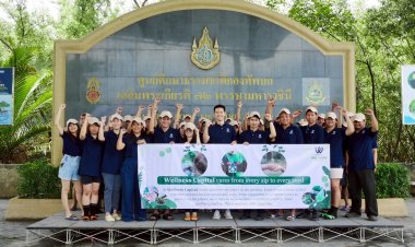 “เวลเนส แคพปิตอล”พาพนักงานลุยปลูกป่าเข้าหาชุมชนแจก “จู๊ซ่า-แฮปปี้ ซี ”