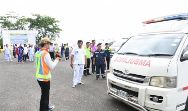 สสจ.อำนาจเจริญอบรมพนักงานขับรถบริการการแพทย์ฉุกเฉินและรถพยาบาลฉุกเฉินรับส่งผู้ป่วย