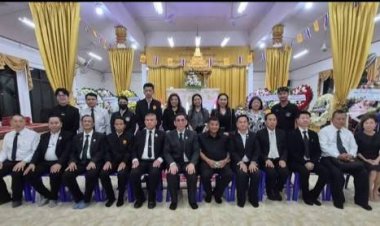 คณะอนุกรรมาธิการด้านศาสนาฯร่วมไว้อาลัยและเป็นเจ้าภาพงานบำเพ็ญกุศลศพ