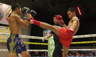 ยอดเหล็กแหลม แทงหมัดตรงถลุง เข้ารอบรอง ศึกมวยรอบปูนเสือ