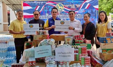 ชาวอุทุมพรพิสัยร่วมใจส่งแรงใจแนวหลังสู่แนวหน้า มอบสิ่งของจำเป็นหนุนภารกิจทหารชายแดน