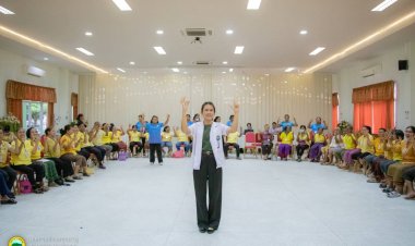 ขุนหาญ จัดโครงการส่งเสริมสุขภาพผู้สูงวัยและพิการ