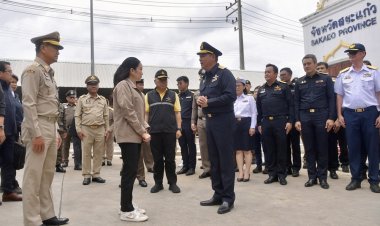 นายกฯตรวจด่านพรมแดนบ้านคลองลึกสั่งดูแลประชาชน-ผู้ประกอบการ